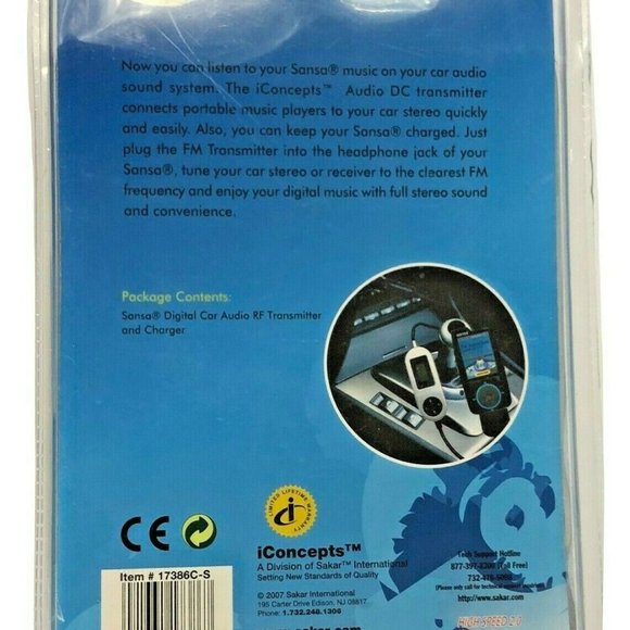 Sakar Iconcepts FM Transit Digital Car Audio - Picture 2 of 2